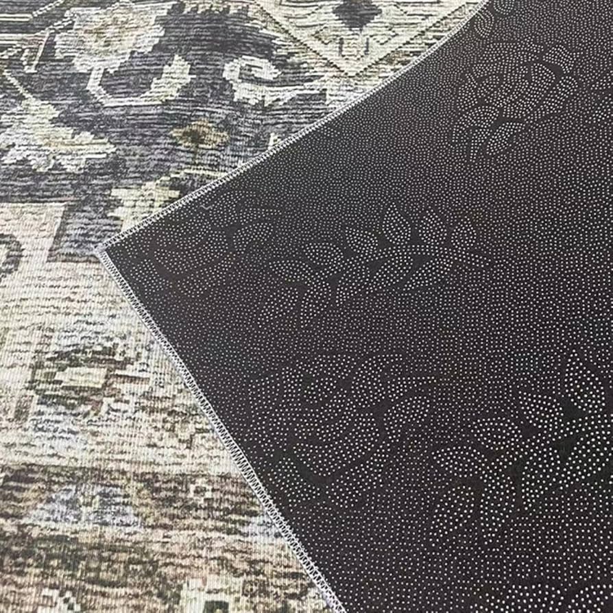 Amazon | ラグ 夏用 カーペット 約1畳 花柄7 ペルシャ絨毯風